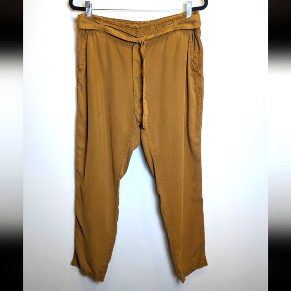 Sanctuary Khaki Paper Bag Pants Size Large - Picture 1 of 7